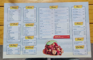 Tia Ana menu