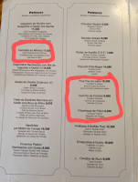 Grapes & Bites menu