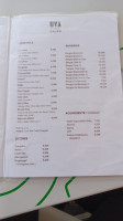 Uva By Calem menu