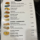 Oporto Bakery Carte