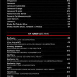 Restaurante O Topo Carte
