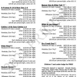 Route 66 Cardápio