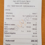 Stará Celnice Cardápio