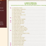 Namaste Cardápio