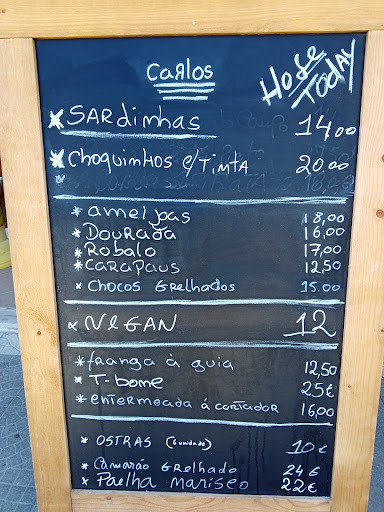 Restaurante Carlos Bar Carta