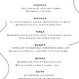 Botellini Vegetariano menu