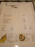 Cafetaria Conde Ferreira menu