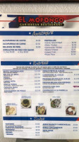 Cafetaria Conde Ferreira menu