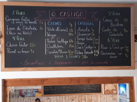 O Castigo menu