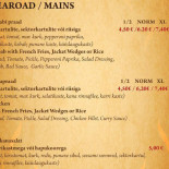 Kebab Tarõ Cardápio