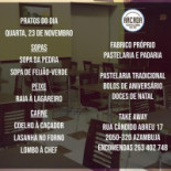 Pastelaria Arcada Carta