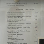 Vinho e Noz Speisekarte