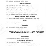 Avenida Menu