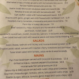Pera Bistro Carte