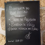 Bodeguita Do Bom Retiro Carte