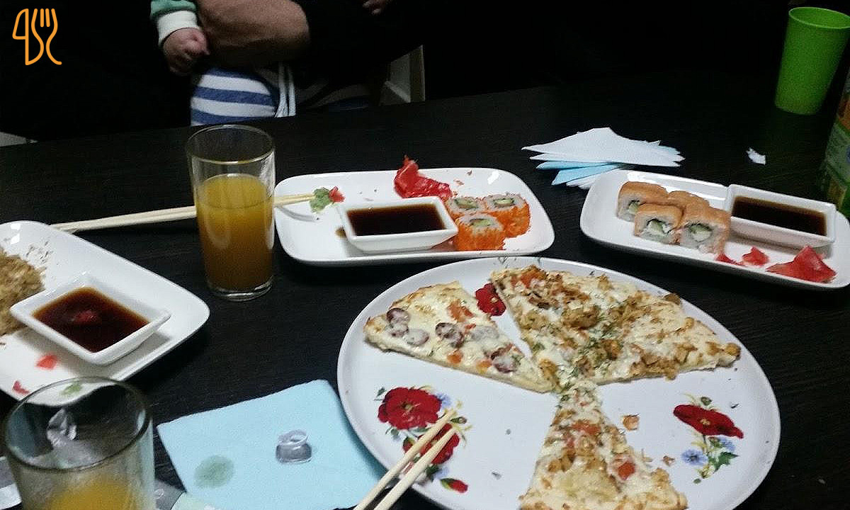 Garfo Torto O Comida