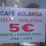 Cafe Holanda Carte