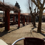 Café Da Praça Extérieur