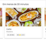 Cafeteria E Califer Carte