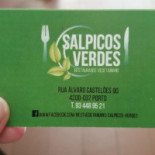 Salpicos Verdes Speisekarte