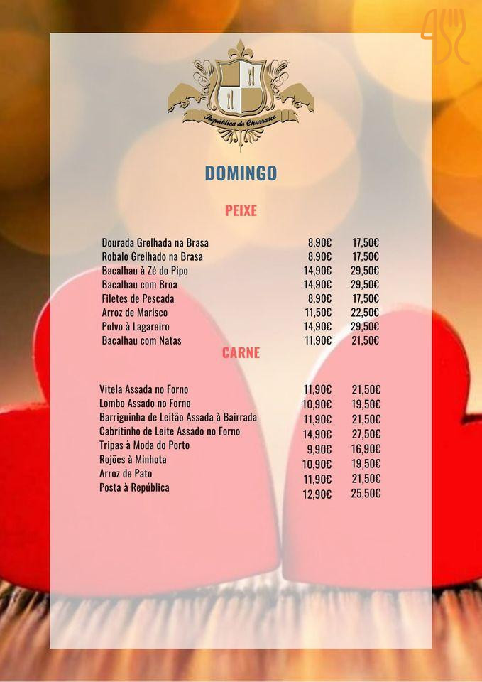 Republica Churrasco Carta