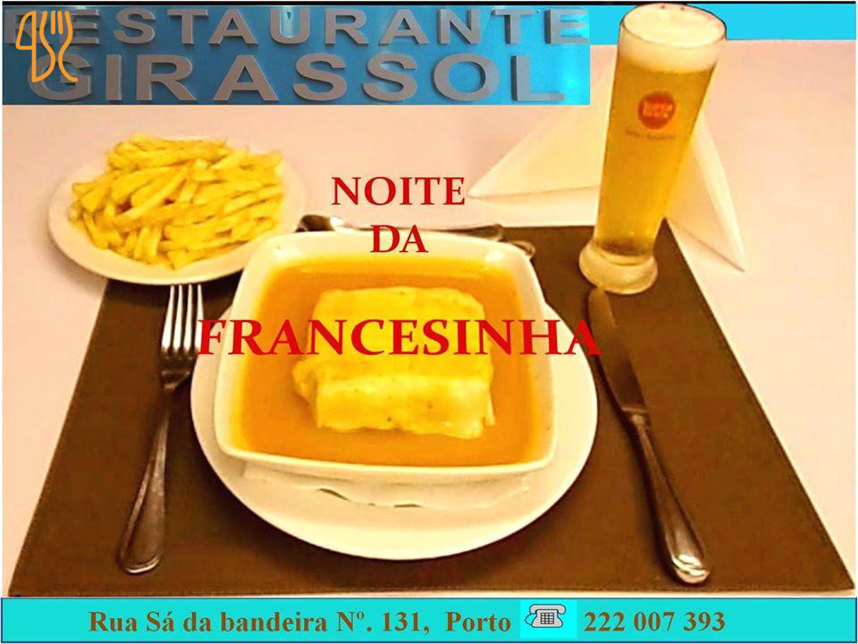 Girassol Speisekarte