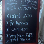 Lumbini Menu