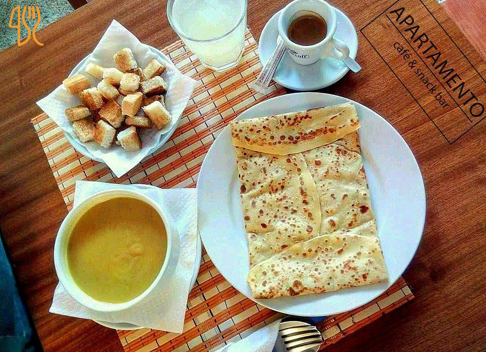Apartamento Cafe Snack Nourriture