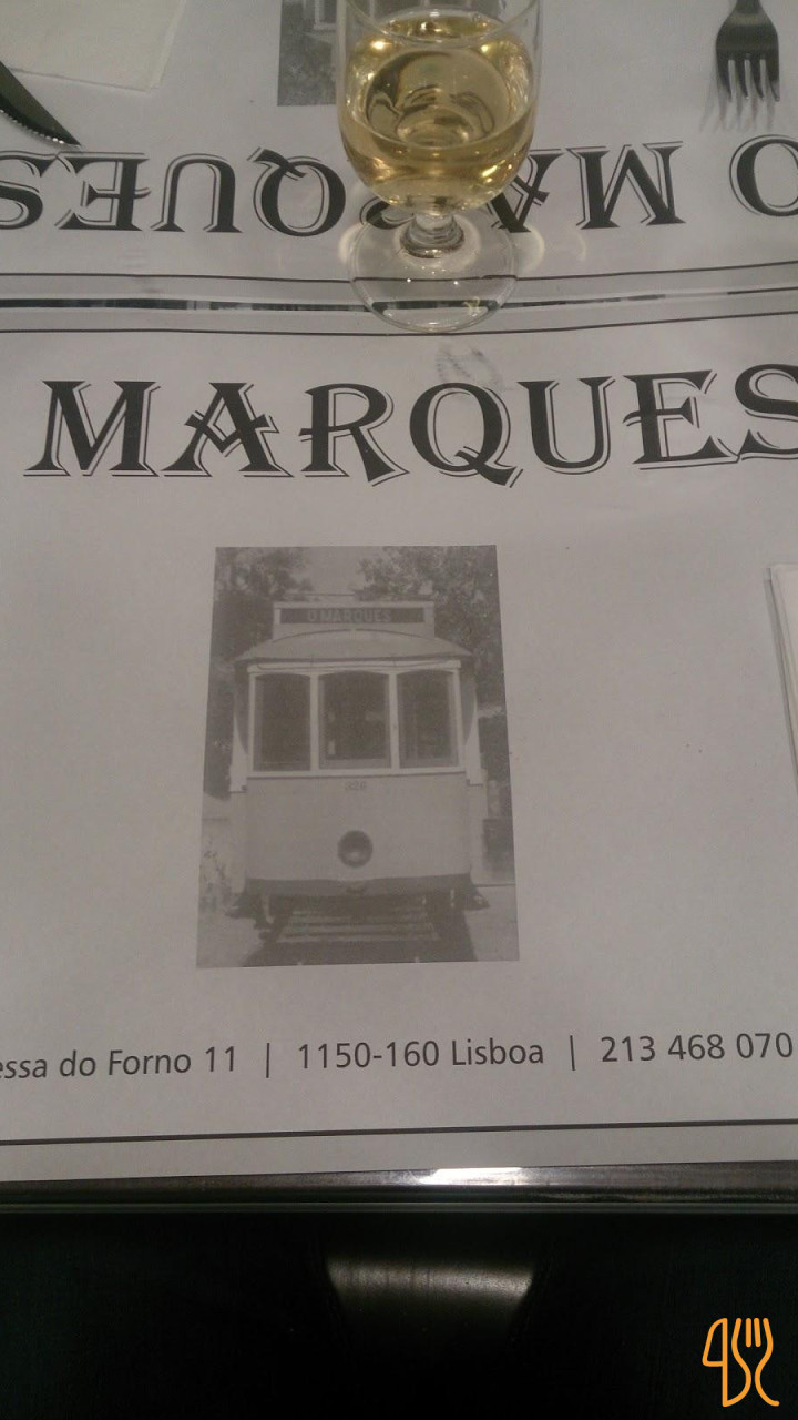 Restaurante O Marques Speisekarte