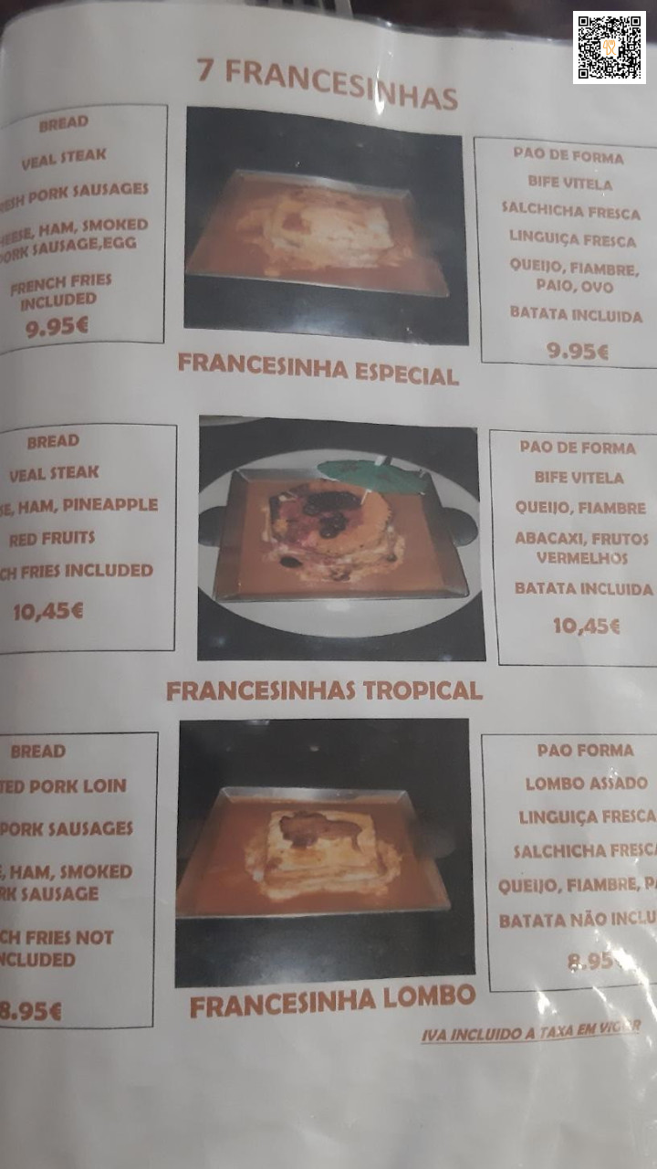 7 Francesinhas Carta
