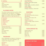 Tanoa Café Carte