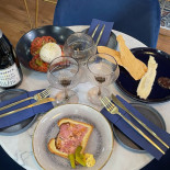 Sabrage Champagne Nourriture