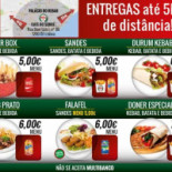 Palácio Do Kebab Carte