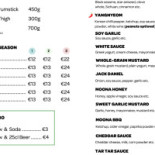 Moona Chicken Carte