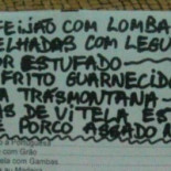 Petiscos à Portuguesa 【 O Cocas 】 Carta