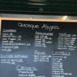 Quiosque Alegria Carte