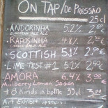 Amo Brewery Carta