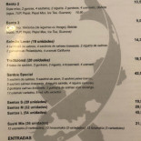 Sushi Santos Carta