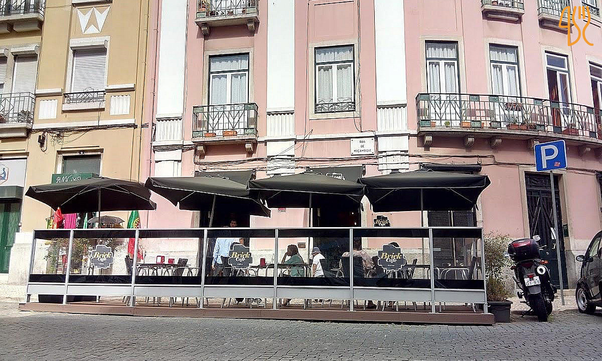 Brick Cafe Lisboa Extérieur