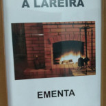 A Lareira Cardápio
