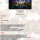 Restaurante O Vitral Carta