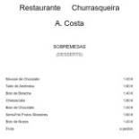 Costa Travassos Carte