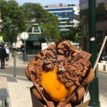 Hello Bubble Waffle Comida