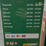 Subway Carte