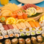 Japanese Sushi And Indonesian Food food
