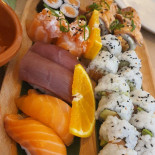 Japanese Sushi And Indonesian Food food