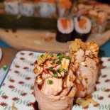 Japanese Sushi And Indonesian Food food