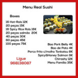 Real Sushi Carte