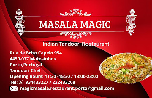 Masala Magic Speisekarte