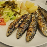 Flecha Azul Comida